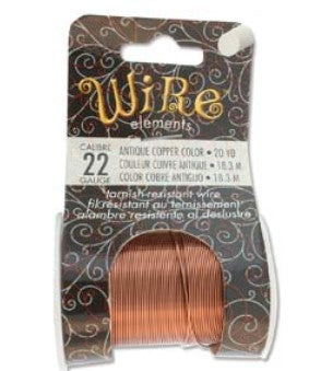 Wire Elements 22Awg Antique Copper