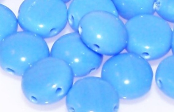 8mm OP Blue Candy Beads