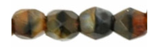 3MM Chroust Czech Glass Fire Polished Beads