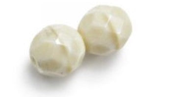 3MM Ivory Czech Glass Fire Polished