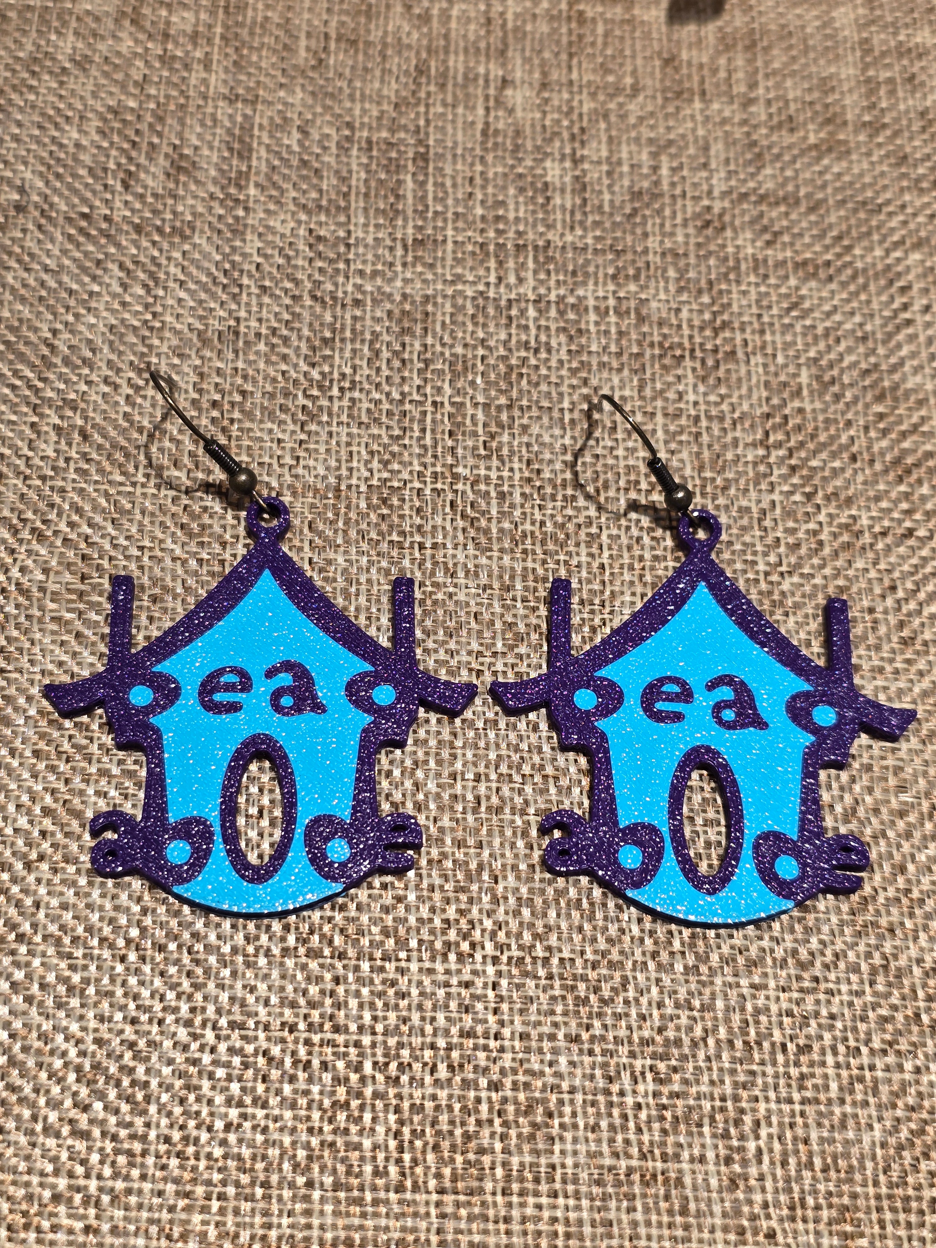 Bead Abode Logo Earrings
