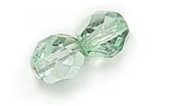 3MM Sea Foam Metallic Ice Fire Polished Beads