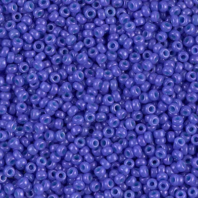 Opaque Purple Miyuki Seed Beads 11/0