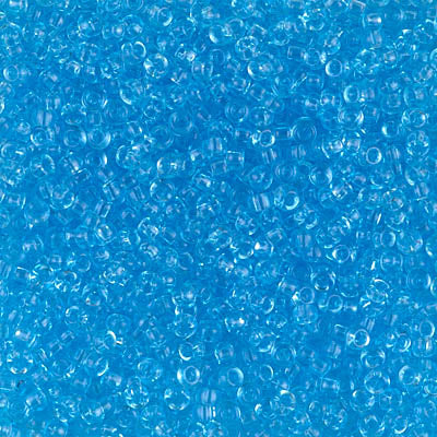 Transparent Light Blue Miyuki Seed Beads 11/0