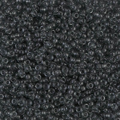 Transparent Gray Miyuki Seed Beads 11/0