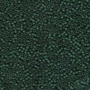 Semi Matte Emerald Miyuki Seed Beads 11/0