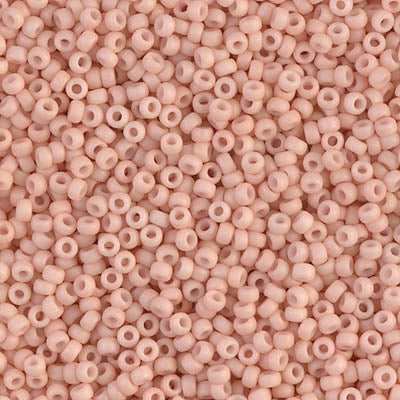 Matte Opaque Blush Miyuki Seed Beads 11/0