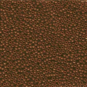 Special Dyed Chocolate Brown Miyuki Seed Beads 11/0