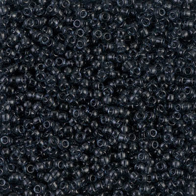 Transparent Montana Blue Miyuki Seed Beads 11/0