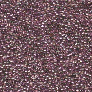 Transparent Dark Amethyst AB Miyuki Seed Beads 11/0
