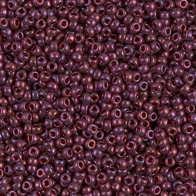Cranberry Gold Luster Miyuki Seed Beads 11/0