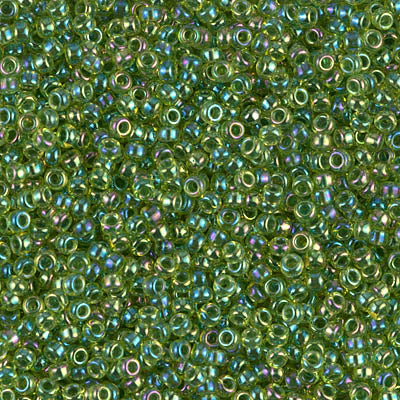 Chartreuse AB Miyuki Seed Beads 11/0