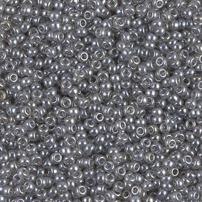 Grey Luster Miyuki Seed Beads 11/0
