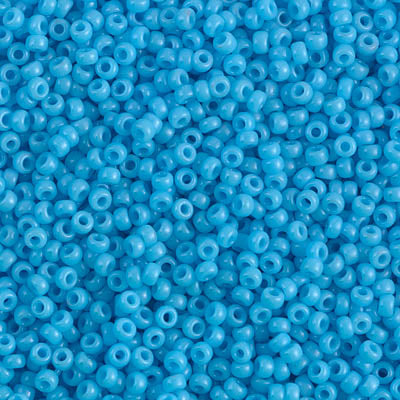 Opaque Light Blue Miyuki Seed Beads 11/0