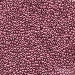 Duracoat Galvanized Matte Hot Pink Miyuki Seed Beads 11/0