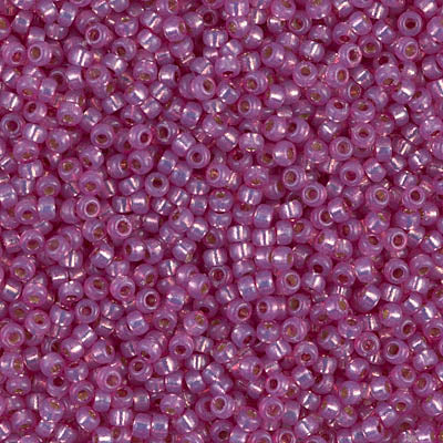 Duracoat Silver-Lined Lilac Miyuki Seed Beads 11/0