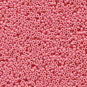 Duracoat Opaque Dyed Pink Miyuki Seed Beads 11/0