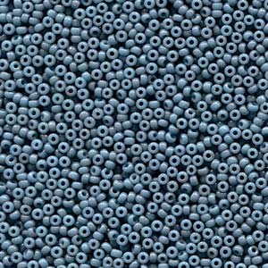 Duracoat Opaque Dyed Slate Miyuki Seed Beads 11/0