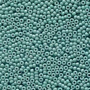 Duracoat Opaque Dyed Blue Gray Miyuki Seed Beads 11/0