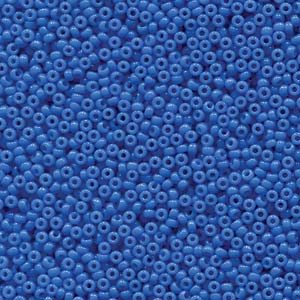 Duracoat Opaque Dyed Bright Blue Miyuki Seed Beads 11/0