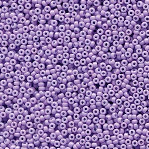Duracoat Opaque Dyed Lilac Miyuki Seed Beads 11/0