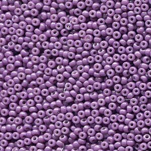 Duracoat Opaque Dyed Dark Purple Miyuki Seed Beads 11/0