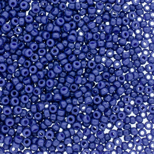 Duracoat Opaque Navy Blue Miyuki Seed Beads 11/0
