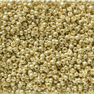 Duracoat Galvanized Yellow Miyuki Seed Beads 11/0