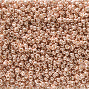Duracoat Galvanized Bright Copper Miyuki Seed Beads 11/0