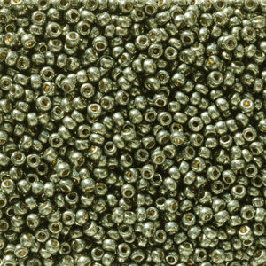 Duracoat Galvanized Dark Steel Green Miyuki Seed Beads 11/0