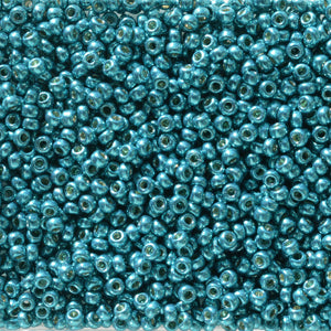 Duracoat Galvanized Capri Blue Miyuki Seed Beads 11/0
