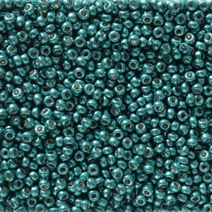 Duracoat Galvanized Posedion Blue Miyuki Seed Beads 11/0