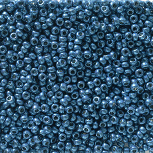 Duracoat Galvanized Deep Aqua Blue Miyuki Seed Beads 11/0