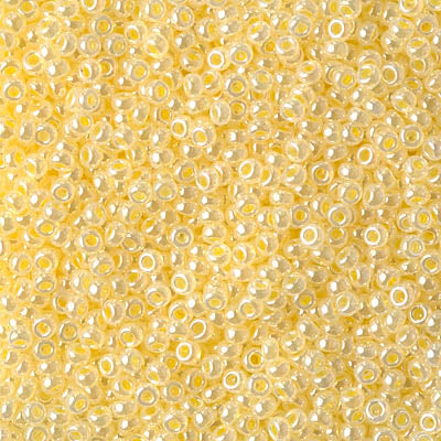 Creamy Yellow Ceylon Miyuki Seed Beads 11/0