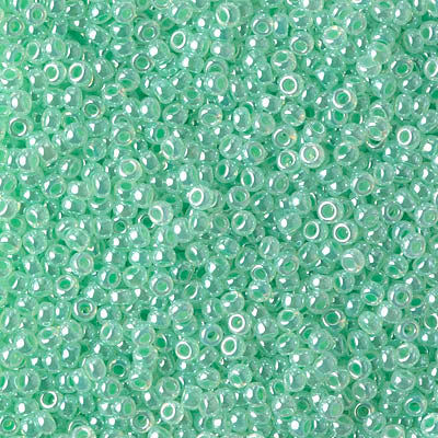 Mint Green Ceylon Miyuki Seed Beads 11/0