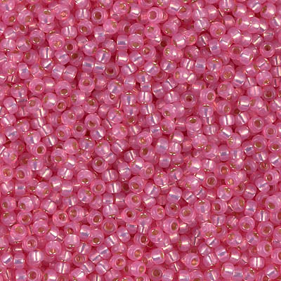 Dark Pink Miyuki Seed Beads 11/0