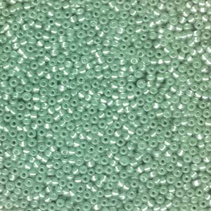 Green Miyuki Seed Beads 11/0