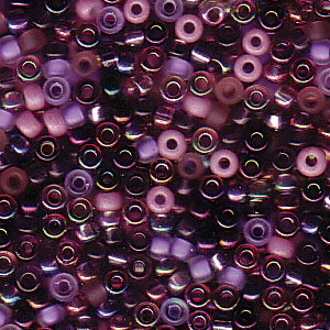 Mix Lilacs Miyuki Seed Beads 11/0