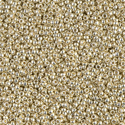 Duracoat Galvanized Silver Miyuki Seed Beads 15/0