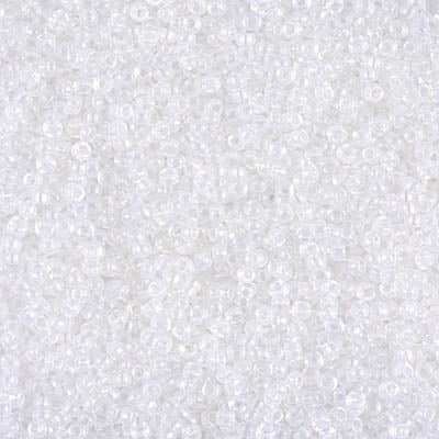 White Opal Miyuki Seed Beads 15/0