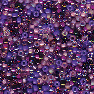 Mix Lilacs Miyuki Seed Beads 15/0