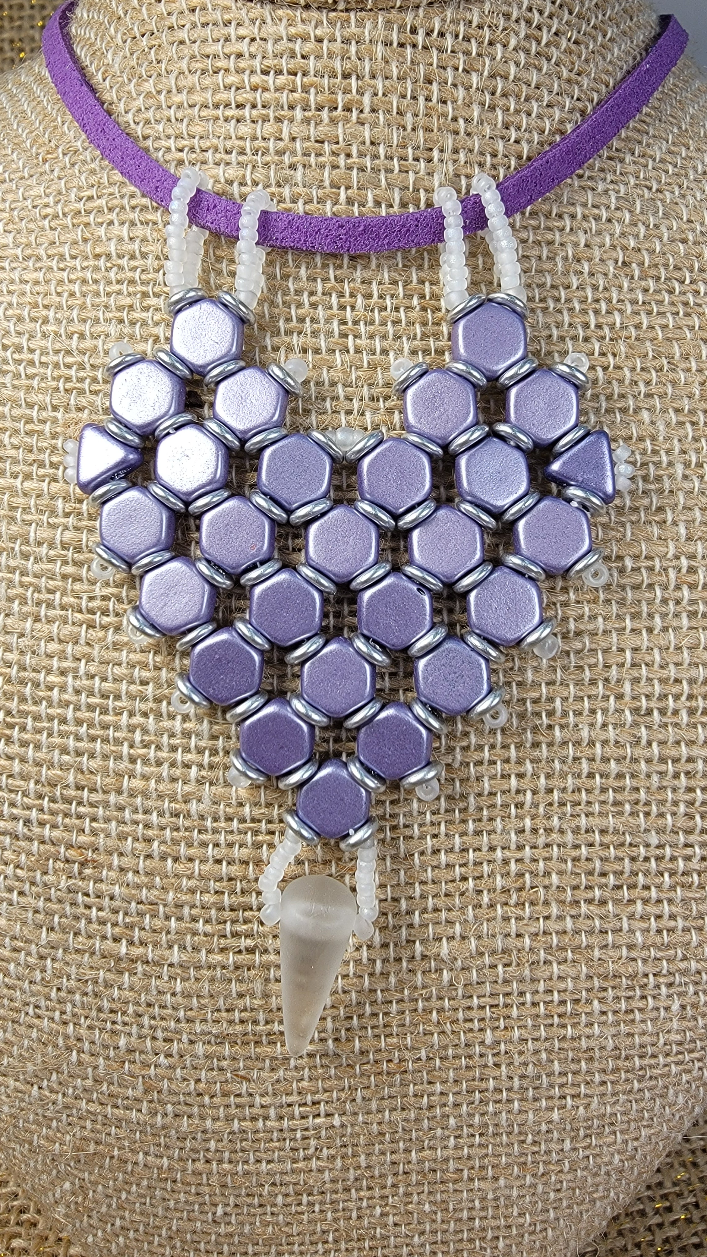 Honeycomb Heart Pendant Kit