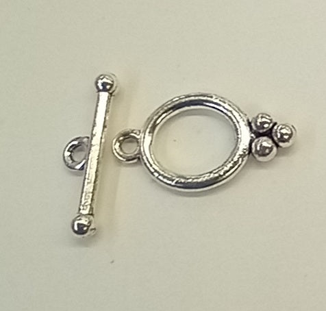 TOGGLE SILVER PLATED