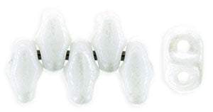 MINIDUO 2X4MM LUSTER - OPAQUE WHITE