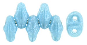 MINIDUO 2X4MM LUSTER - OPAQUE BABY BLUE