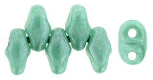 MINIDUO 2X4MM LUSTER - OPAQUE TURQUOISE