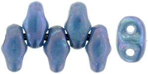 MINIDUO 2X4MM NEBULA - BLUE TURQUOISE