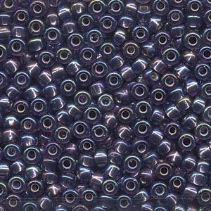 Silver-Lined Amethyst AB Miyuki Seed Beads 6/0