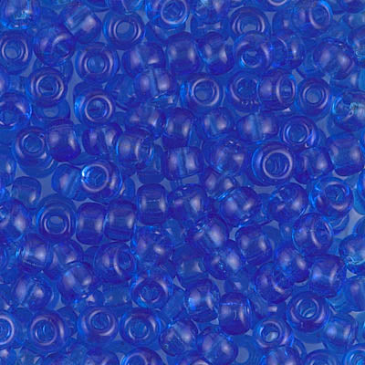 Transparent Sapphire Miyuki Seed Beads 6/0