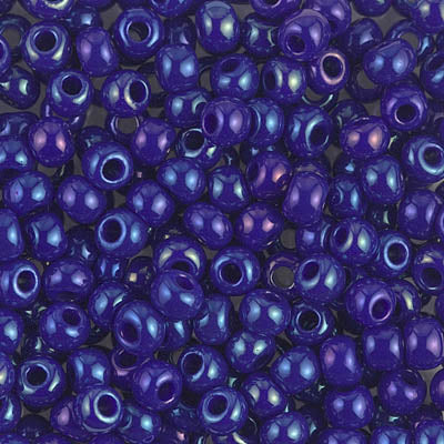 Opaque Cobalt Luster Miyuki Seed Beads 6/0